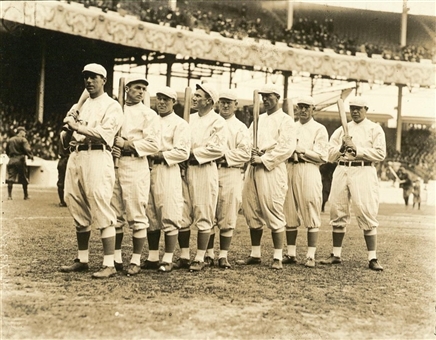 1913 New York Giants Original 4x5 B&W Photograph 